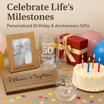 Celebrate Life’s Milestones – Personalized Birthday & Anniversary Gifts - Custom Crafting Alliance, LLC