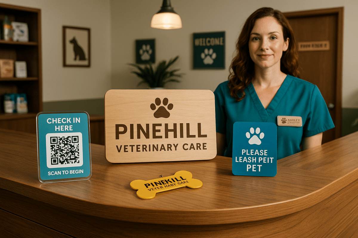 Custom Office Decor & Tools for Veterinarians and Pet Clinics - Custom Crafting Alliance, LLC