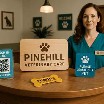 Custom Office Decor & Tools for Veterinarians and Pet Clinics - Custom Crafting Alliance, LLC