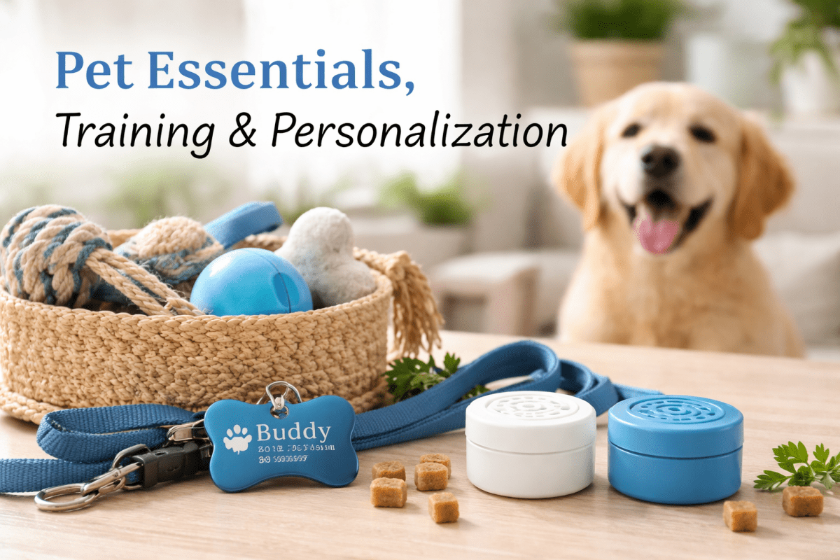 Pet Essentials, Training & Personalization - Custom Crafting Alliance, LLC