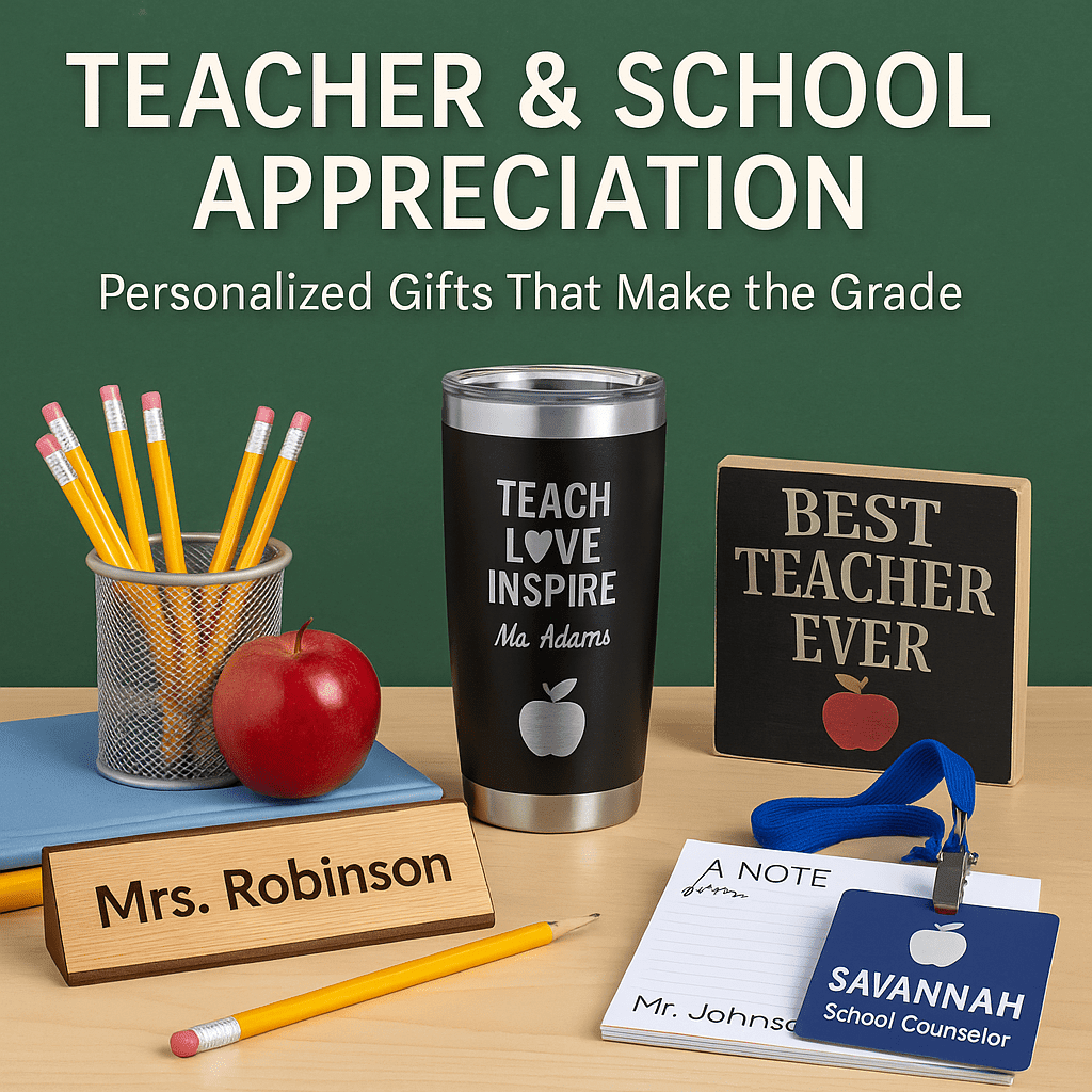 Teacher and School Appreciation - Custom Crafting Alliance, LLC