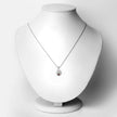 0.14 Carat Genuine Garnet .925 Sterling Silver Pendant - Pendants - Custom Crafting Alliance, LLC