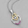 0.14 Carat Genuine Ruby .925 Sterling Silver Pendant - Pendants - Custom Crafting Alliance, LLC