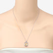0.14 Carat Genuine Ruby .925 Sterling Silver Pendant - Pendants - Custom Crafting Alliance, LLC