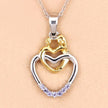 0.14 Carat Genuine Tanzanite .925 Sterling Silver Pendant - Pendants - Custom Crafting Alliance, LLC