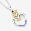 0.14 Carat Genuine Tanzanite .925 Sterling Silver Pendant - Pendants - Custom Crafting Alliance, LLC