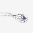 0.15 Carat Genuine Amethyst .925 Sterling Silver Pendant - Pendants - Custom Crafting Alliance, LLC