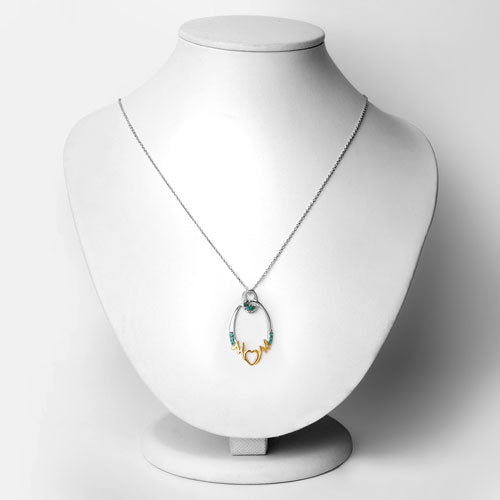 0.15 Carat Genuine Emerald .925 Sterling Silver Pendant - Pendants - Custom Crafting Alliance, LLC