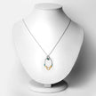 0.15 Carat Genuine Emerald .925 Sterling Silver Pendant - Pendants - Custom Crafting Alliance, LLC