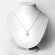 0.15 Carat Genuine Peridot .925 Sterling Silver Pendant - Pendants - Custom Crafting Alliance, LLC