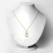 0.17 Carat Genuine Emerald .925 Sterling Silver Pendant - Pendants - Custom Crafting Alliance, LLC