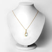 0.17 Carat Genuine Emerald .925 Sterling Silver Pendant - Pendants - Custom Crafting Alliance, LLC