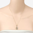 0.17 Carat Genuine Emerald .925 Sterling Silver Pendant - Pendants - Custom Crafting Alliance, LLC