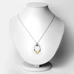 0.18 Carat Genuine Blue Sapphire .925 Sterling Silver Pendant - Pendants - Custom Crafting Alliance, LLC