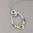 0.18 Carat Genuine Blue Sapphire .925 Sterling Silver Pendant - Pendants - Custom Crafting Alliance, LLC