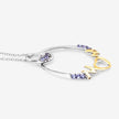 0.18 Carat Genuine Tanzanite .925 Sterling Silver Pendant - Pendants - Custom Crafting Alliance, LLC