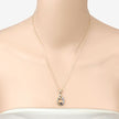 0.19 Carat Genuine Blue Sapphire .925 Sterling Silver Pendant - Pendants - Custom Crafting Alliance, LLC