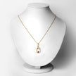 0.20 Carat Genuine Ruby .925 Sterling Silver Pendant - Pendants - Custom Crafting Alliance, LLC