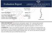 AGS Certified 14k Yellow Gold 3.0 Cttw Baguette and Brilliant Round-Cut Diamond Journey 18