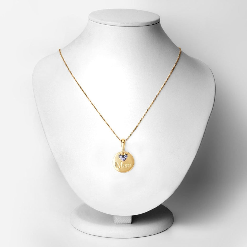 0.21 Carat Genuine Tanzanite .925 Sterling Silver Pendant - Pendants - Custom Crafting Alliance, LLC