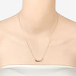 0.24 Carat Genuine Amethyst .925 Sterling Silver Necklace - Necklaces - Custom Crafting Alliance, LLC