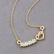 0.24 Carat Genuine Aquamarine .925 Sterling Silver Necklace - Necklaces - Custom Crafting Alliance, LLC