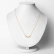 0.24 Carat Genuine Aquamarine .925 Sterling Silver Necklace - Necklaces - Custom Crafting Alliance, LLC