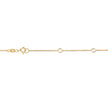 10K Yellow Gold 1/3 Carat Round Brilliant-Cut Diamond Modern Bezel-Set Solitaire 16