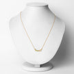 0.28 Carat Genuine Peridot .925 Sterling Silver Necklace - Necklaces - Custom Crafting Alliance, LLC