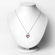 0.28 Carat Genuine Ruby .925 Sterling Silver Pendant - Pendants - Custom Crafting Alliance, LLC