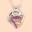0.28 Carat Genuine Ruby .925 Sterling Silver Pendant - Pendants - Custom Crafting Alliance, LLC