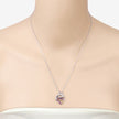 0.28 Carat Genuine Ruby .925 Sterling Silver Pendant - Pendants - Custom Crafting Alliance, LLC