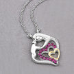 0.28 Carat Genuine Ruby .925 Sterling Silver Pendant - Pendants - Custom Crafting Alliance, LLC