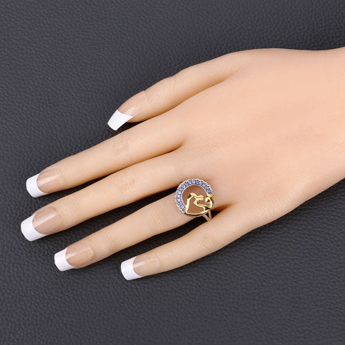 0.28 Carat Genuine Tanzanite .925 Sterling Silver Ring - Rings - Custom Crafting Alliance, LLC