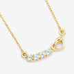 0.30 Carat Genuine Blue Topaz .925 Sterling Silver Necklace - Necklaces - Custom Crafting Alliance, LLC