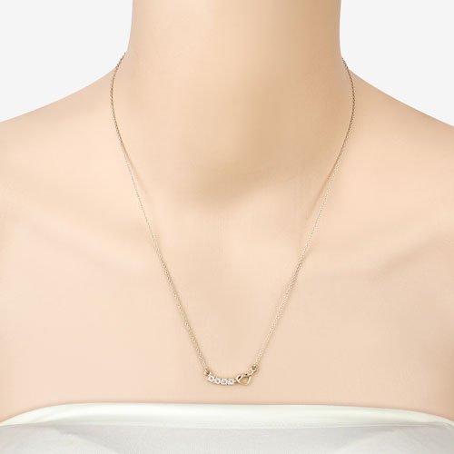 0.30 Carat Genuine Blue Topaz .925 Sterling Silver Necklace - Necklaces - Custom Crafting Alliance, LLC