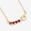 0.32 Carat Genuine Garnet .925 Sterling Silver Necklace - Necklaces - Custom Crafting Alliance, LLC
