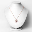0.32 Carat Genuine Garnet .925 Sterling Silver Pendant - Pendants - Custom Crafting Alliance, LLC