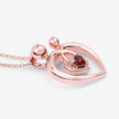 0.32 Carat Genuine Garnet .925 Sterling Silver Pendant - Pendants - Custom Crafting Alliance, LLC
