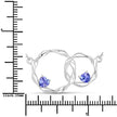 0.38 Carat Genuine Tanzanite .925 Sterling Silver Pendant - Pendants - Custom Crafting Alliance, LLC