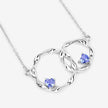 0.38 Carat Genuine Tanzanite .925 Sterling Silver Pendant - Pendants - Custom Crafting Alliance, LLC