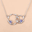 0.38 Carat Genuine Tanzanite .925 Sterling Silver Pendant - Pendants - Custom Crafting Alliance, LLC