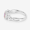 0.43 Carat Genuine Amethyst .925 Sterling Silver Ring - Rings - Custom Crafting Alliance, LLC
