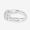 0.44 Carat Genuine Peridot .925 Sterling Silver Ring - Rings - Custom Crafting Alliance, LLC