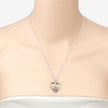 0.45 Carat Genuine Emerald .925 Sterling Silver Pendant - Pendants - Custom Crafting Alliance, LLC