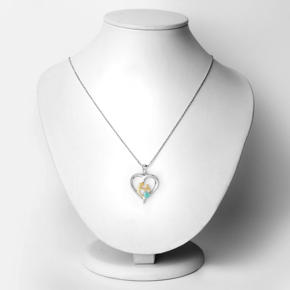 0.45 Carat Genuine Emerald .925 Sterling Silver Pendant - Pendants - Custom Crafting Alliance, LLC