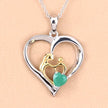 0.45 Carat Genuine Emerald .925 Sterling Silver Pendant - Pendants - Custom Crafting Alliance, LLC