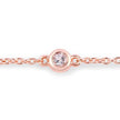 0.45 Carat Genuine Morganite .925 Sterling Silver Bracelet - Bracelets - Custom Crafting Alliance, LLC