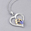 0.45 Carat Genuine Tanzanite .925 Sterling Silver Pendant - Pendants - Custom Crafting Alliance, LLC