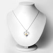 0.50 Carat Genuine Blue Sapphire .925 Sterling Silver Pendant - Pendants - Custom Crafting Alliance, LLC
